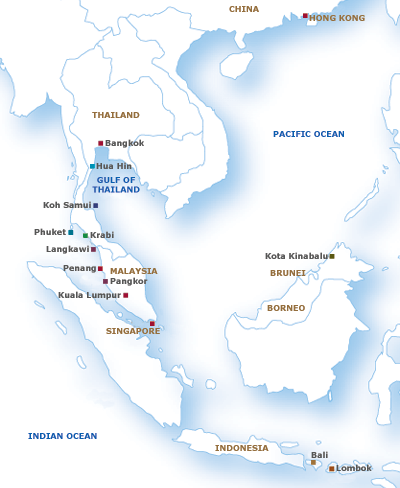 Islands of the Asia