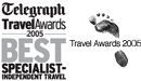 Telegraph Travel Awards 2005