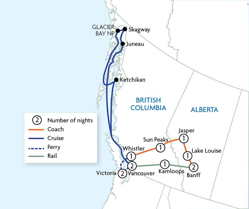 ... Rockies Explorer & Optional Alaskan Cruise Touring with Trailfinders
