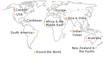 Trailfinders Worldwide Destinations