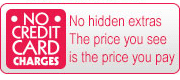 No Credit Card Surcharges