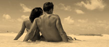 Couple on beach
