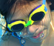 Girl underwater