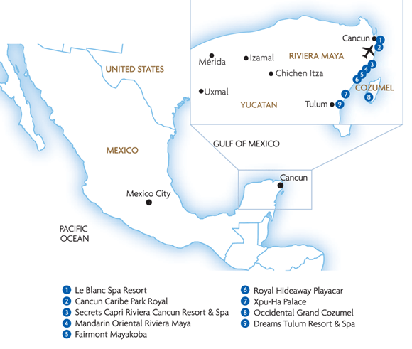 Region map