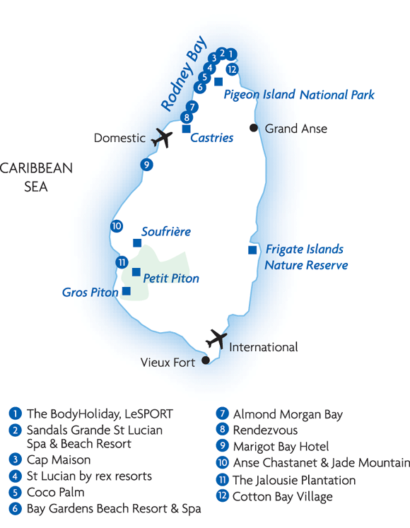 Region map