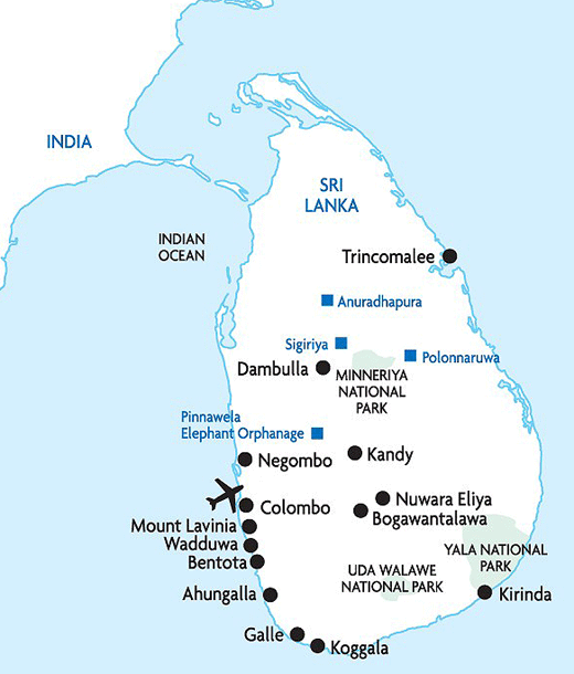 Region map