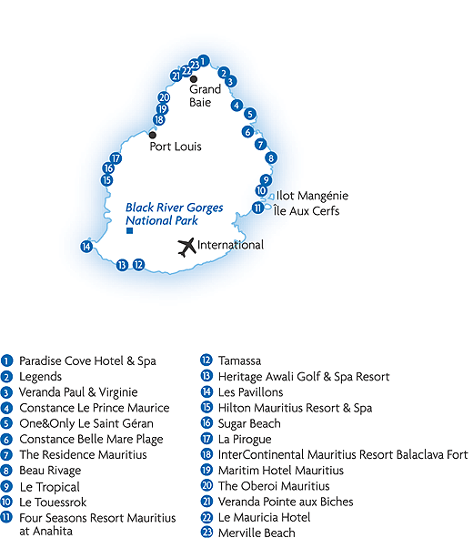 Region map